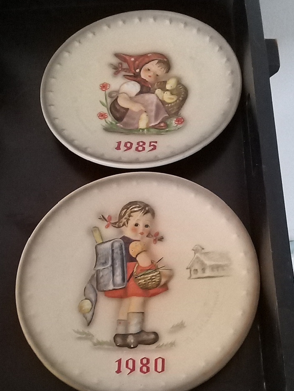 2 Collectible Hummal Plates